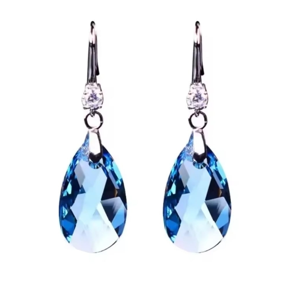 Crystal water drops fashionable shiny women dangle sexies19 - Picture 3 of 6
